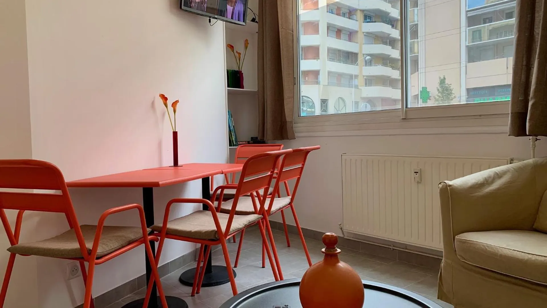 Apartment Aparthotel Riviera - Maison Du Grand Sud - Confortable Petit 3 Pieces - Promenade Des Anglais Nice