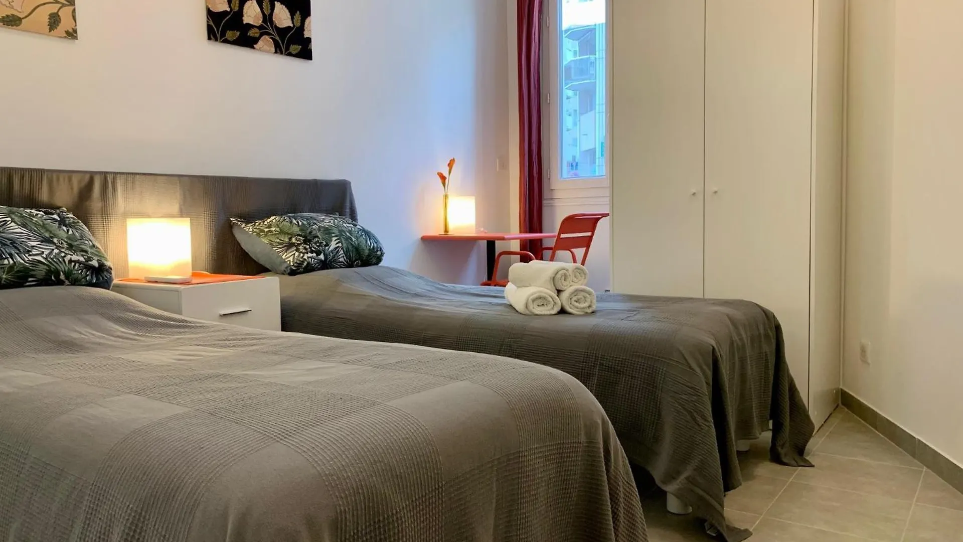 Aparthotel Riviera - Maison Du Grand Sud - Confortable Petit 3 Pieces - Promenade Des Anglais Nice